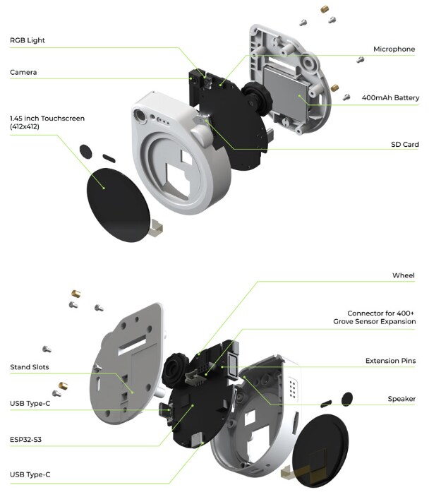 Seeed Studio W1-A/W1-B SenseCAP Watchers